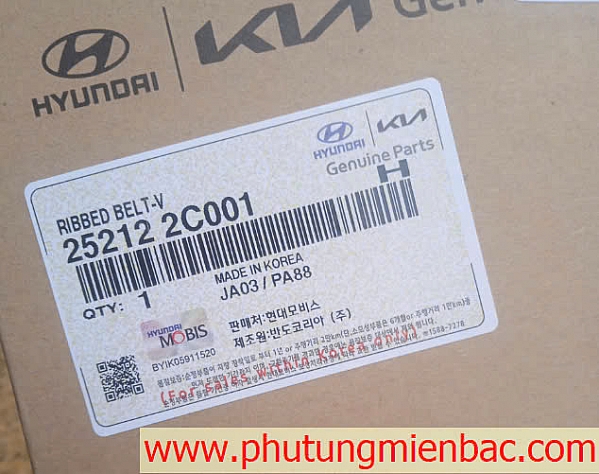 252122C001 Dây curoa tổng
